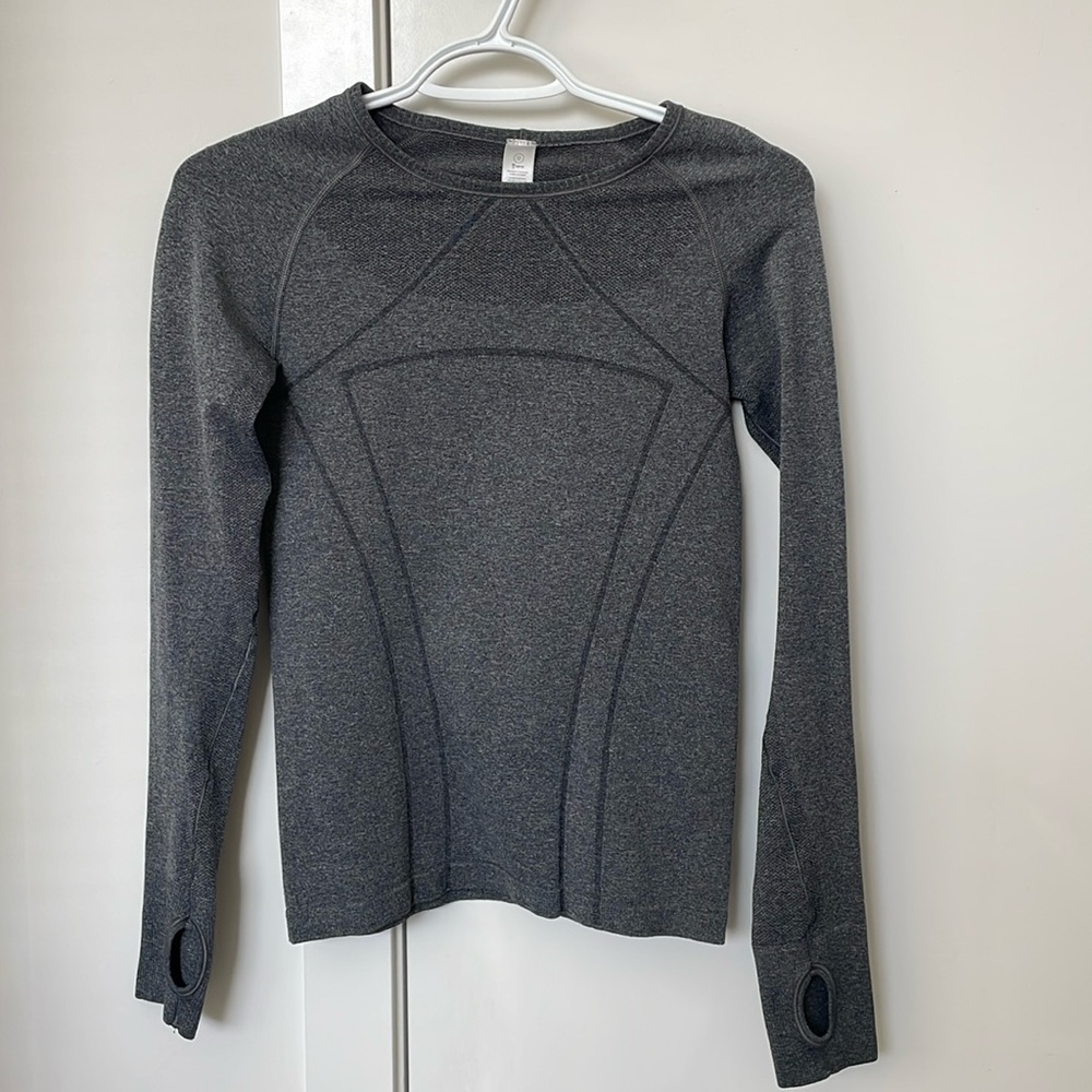Size 12 Ivivva grey long sleeve